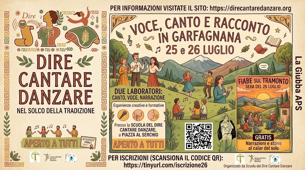 La voce che torna respiro. Due giornate per riscoprire canto e racconto. E una serata di fiabe